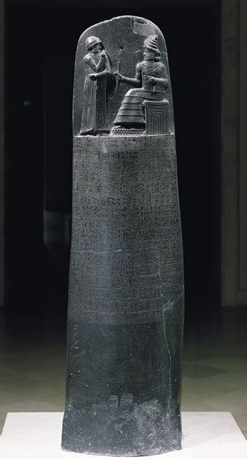 Durable dispositions: the stele of Hammurabi of Babylon