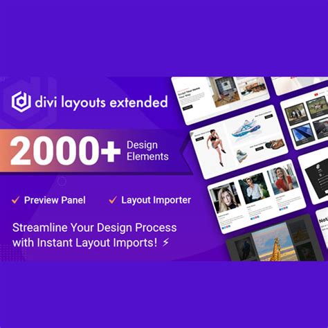 Divi Layouts Extended at $3.49 only - WPSHOP