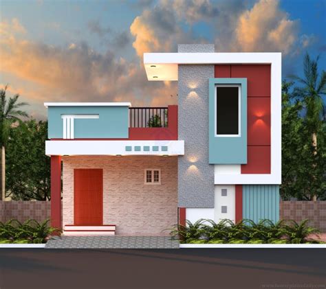 Single Floor House Elevation Models In Tamilnadu - Home Alqu