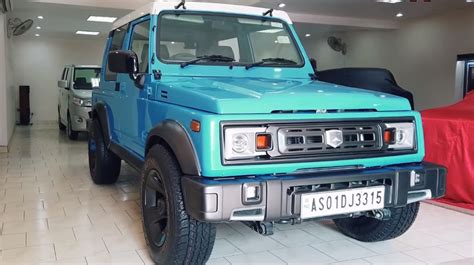 This Modified Maruti Suzuki Gypsy Gets A Neo-Retro Makeover