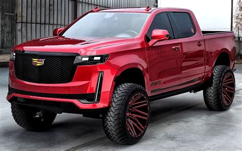 2021 Cadillac Escalade Truck Conversion Sitting on Tis Wheels