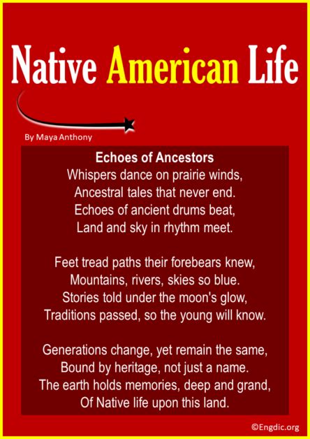 10 Best Poems about Native American Life - EngDic