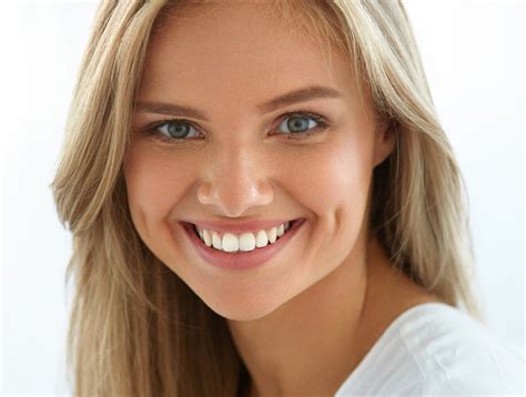 Beauty Woman Portrait. Girl With Beautiful Face Smiling | Love Your Smile