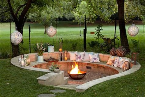 Garden Fire Pit, Diy Fire Pit, Fire Pit Backyard, Outdoor Fire Pit Area ...