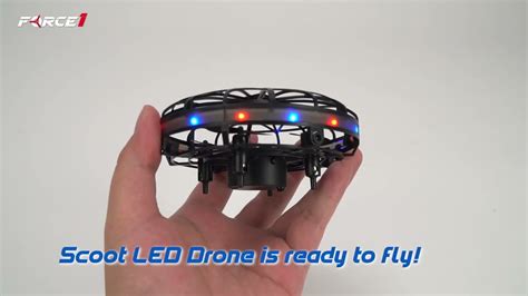 How to use F1 Scoot LED Drone? - YouTube