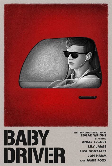 Amazon.com: Baby Driver Poster, Movie print, Film wall art,Baby Driver ...