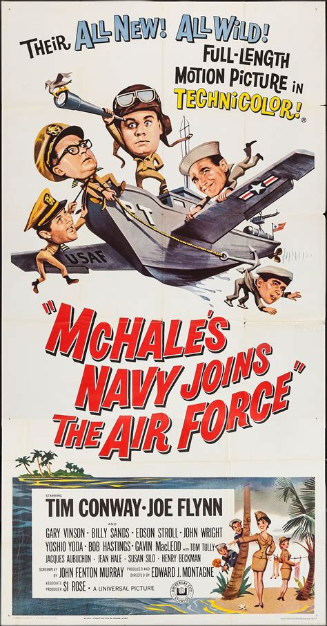 McHale's Navy Joins the Air Force (Universal, 1965). Three | Lot #54307 ...