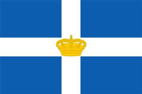 Flag Of Greece -1863-1924 - RankFlags.com – Collection of Flags