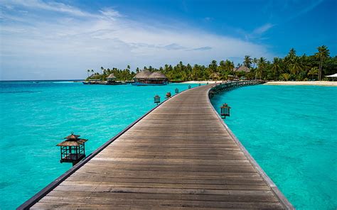 HD wallpaper: Bandos Island Resort In Maldives Desktop Wallpaper Hd ...