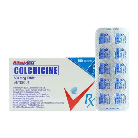 Buy Rx: Rhea Colchicine 500 mcg Tablet Online | Southstar Drug