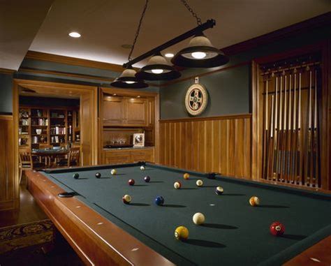 Natural Mahogany Billiard Room | Pool table room decor, Pool table room ...