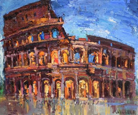 Oil Painting Of Rome – Warehouse of Ideas