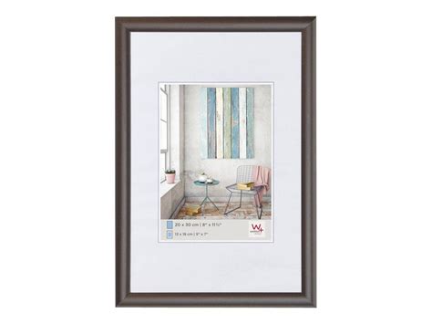 walther+ design KP040D Picture frame Paper size: 30 x 40 cm Grey ...