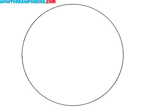 How to Draw a Perfect Circle - Easy Drawing Tutorial For Kids