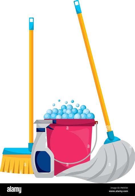 cleaning products and supplies Stock Vector Image & Art - Alamy