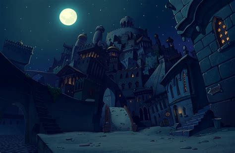 Animation backgrounds (11) | Images :: Behance