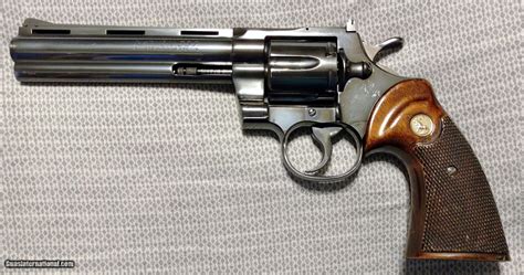 Colt PYTHON 6 Inch .357 Magnum