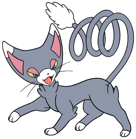 Glameow (Pokémon) | Pokemon coloring, Pokemon coloring pages, Cat pokemon