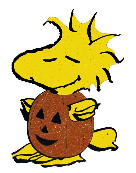 Peanuts Gang Sparkling Halloween Die-Cut Wall Decor - Woodstock ...