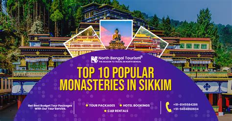 Top 10 Famous Monasteries in Sikkim- Complete List of Monasteries