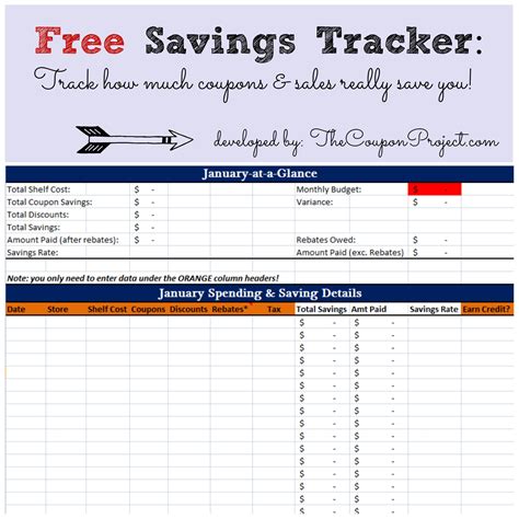 Savings Goal Spreadsheet — db-excel.com