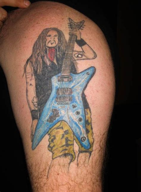 Dimebag Darrell Tribute Tattoos (100 pics)