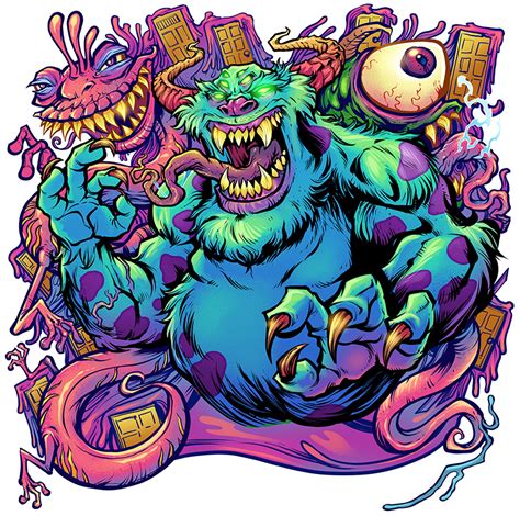 Sully Monsters Inc Parody - Flyland Designs, Freelance Illustration and ...