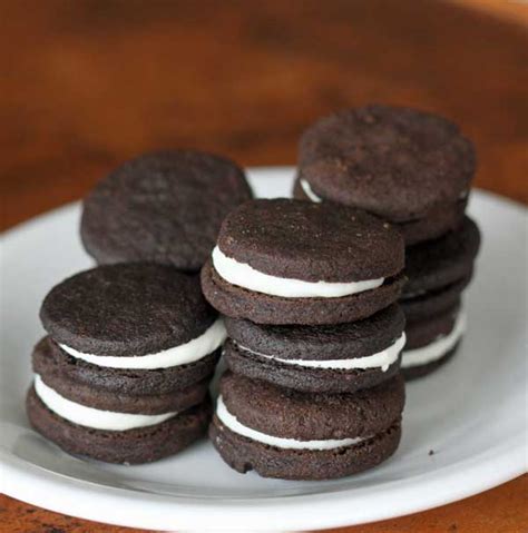 Chocolate Sandwich Cookies - Cookie Madness