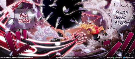 Luffy vs Katakuri // One Piece Ch895 by goldenhans on DeviantArt