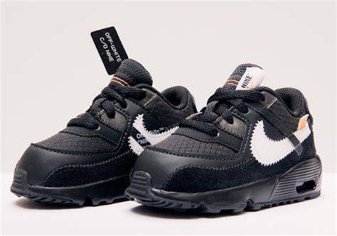 Off-White Nike Air Max 90 Kids Toddler Release Date - SBD