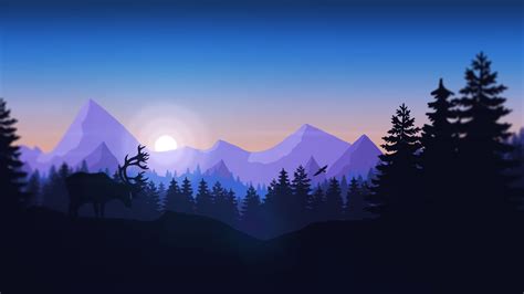 Firewatch Forest Wallpaper