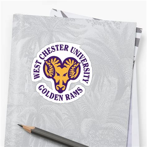 "WEST CHESTER UNIVERSITY" Sticker by myadonnelly | Redbubble