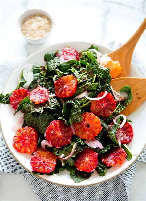 Kale and Blood Orange Salad recipe