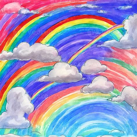 Top 999+ rainbow images drawing – Amazing Collection rainbow images ...