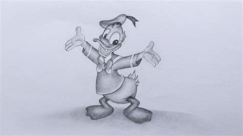 Pencil Drawings Of Donald Duck