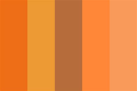 Burnt Orange Color Palette