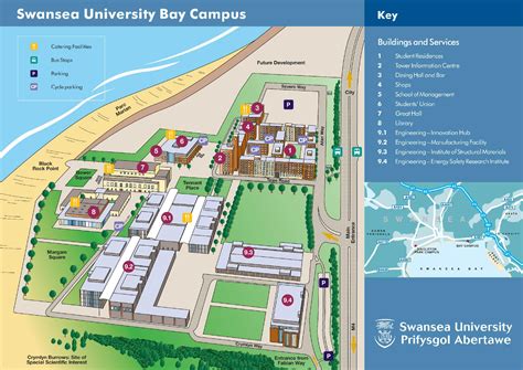 Swansea University Map