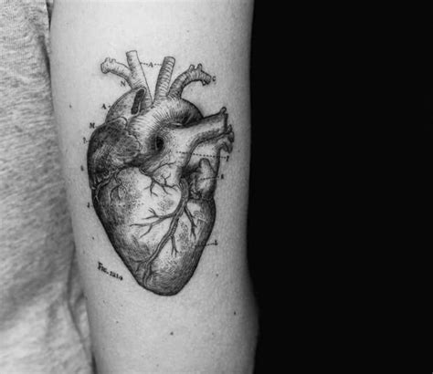 Heart tattoo by Daniel Berdiel | Post 27987 | Realistic heart tattoo ...