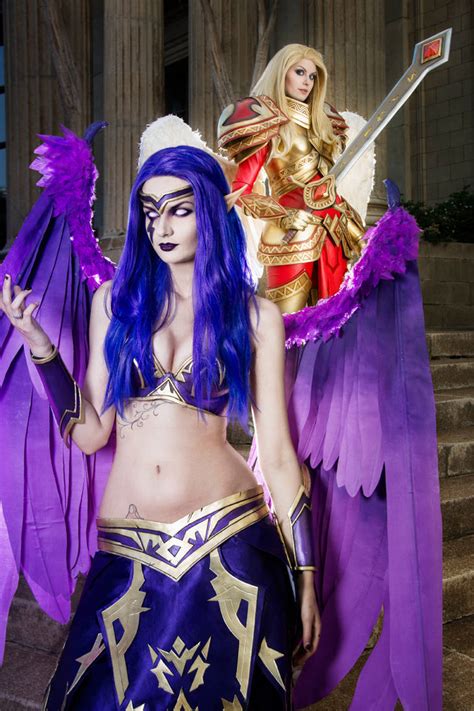 Morgana and Kayle [Cosplay] by GiantShev on DeviantArt