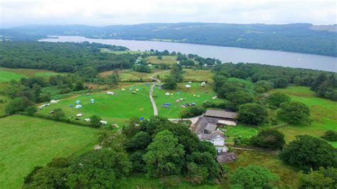 Hoathwaite Campsite offers a stunning location by the shores of ...