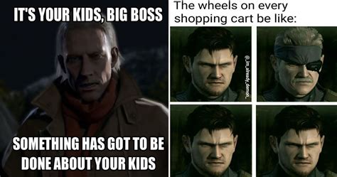 Metal Gear: 10 Hilarious Solid Snake And Big Boss Memes