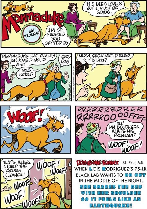 Marmaduke by Brad Anderson for April 24, 2016 | GoComics.com ...