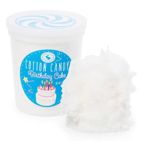 Chocolate Storybook Cotton Candy - Birthday Cake: 1-Ounce Tub | Candy ...