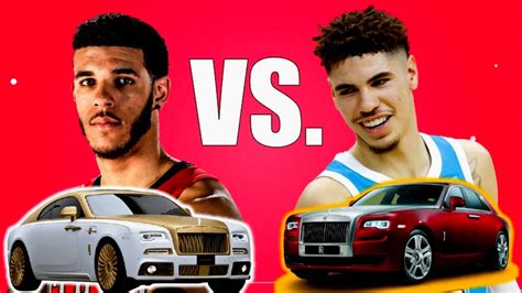 LAMELO BALL VS LONZO BALL CAR COLLECTION - YouTube