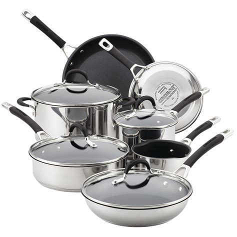 Circulon Momentum Stainless Steel Nonstick Cookware Set Best Offer ...