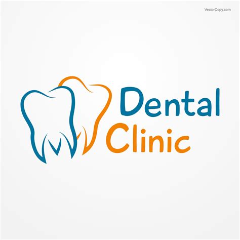 Dental clinic logo, free vector | Clinic logo, Dental clinic logo ...