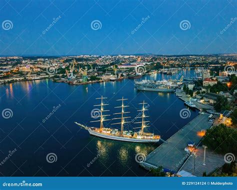 Evening Sevastopol, Aerial View of the Sevastopol Bay Editorial Stock ...