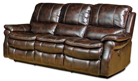 Reclining Sofa Loveseat And Chair Sets: Seth Genuine Leather Power ...