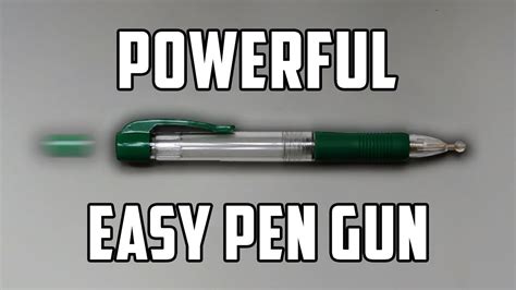 How To Make A Pen Gun With Any Click Pen? Update New - Countrymusicstop.com