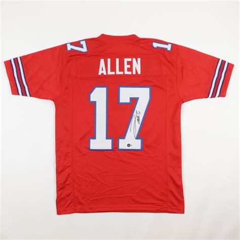 Josh Allen Signed Jersey (Beckett) | Pristine Auction